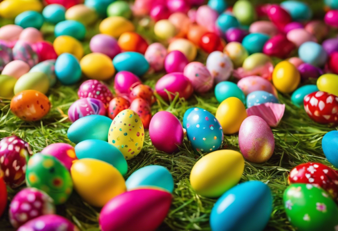 Tworzenie Wielkanocnych dekoracji - kreatywne zabawy trzylatka
